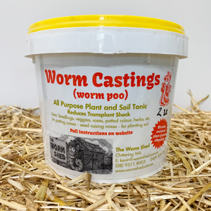 Worm Castings 2L Tub
